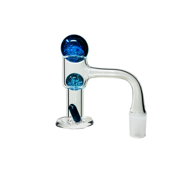 VAULT Quartz Terp Slurper Banger Set-Blue Galaxy