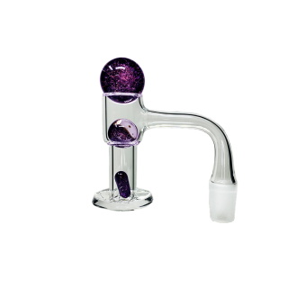 VAULT Quartz Terp Slurper Banger Set-Purple Galaxy