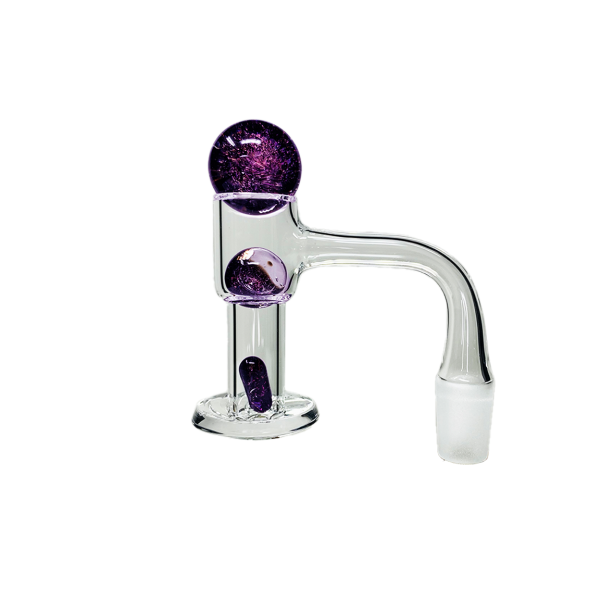 VAULT Quartz Terp Slurper Banger Set-Purple Galaxy