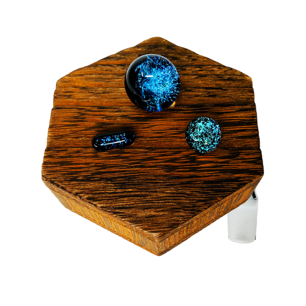VAULT Quartz Terp Slurper Banger Set-Blue Galaxy - Image 4