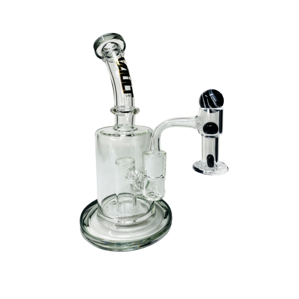 VAULT Quartz Terp Slurper Banger Set-Black with White Swirls - Image 4