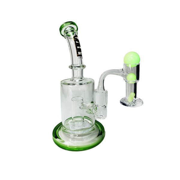 VAULT Quartz Terp Slurper Banger Set-Green Glow in the Dark - Image 2