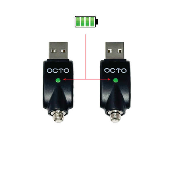 510 Thread Smart USB Battery Charger (2 Pcs)