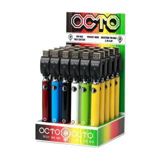900mah Twist Battery - Assorted 30 Count
