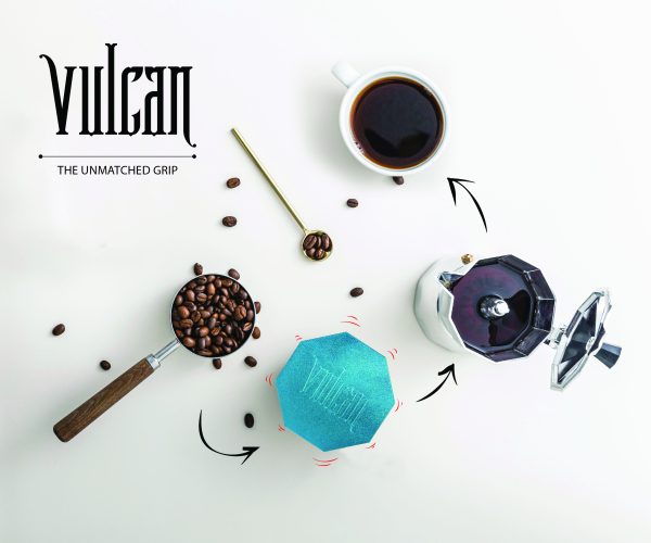 Vulcan 75mm Fully Magnetic 4pc Herb Grinder-Blue - Image 5