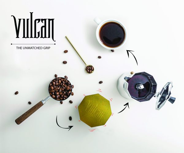 Vulcan 75mm Fully Magnetic 4pc Herb Grinder-Gold - Image 8