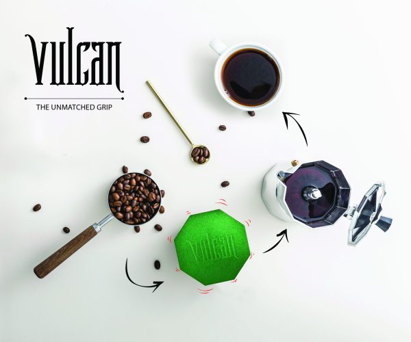 Vulcan 75mm Fully Magnetic 4pc Herb Grinder-Green - Image 7