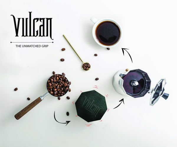 Vulcan 75mm Fully Magnetic 4pc Herb Grinder-Black - Image 8