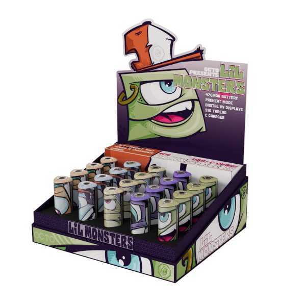 Lil Monster 420mah Digital Battery - Image 4