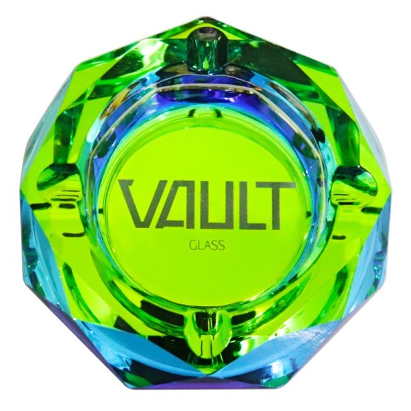 VAULT Multi Color Glass Ashtray - Image 13