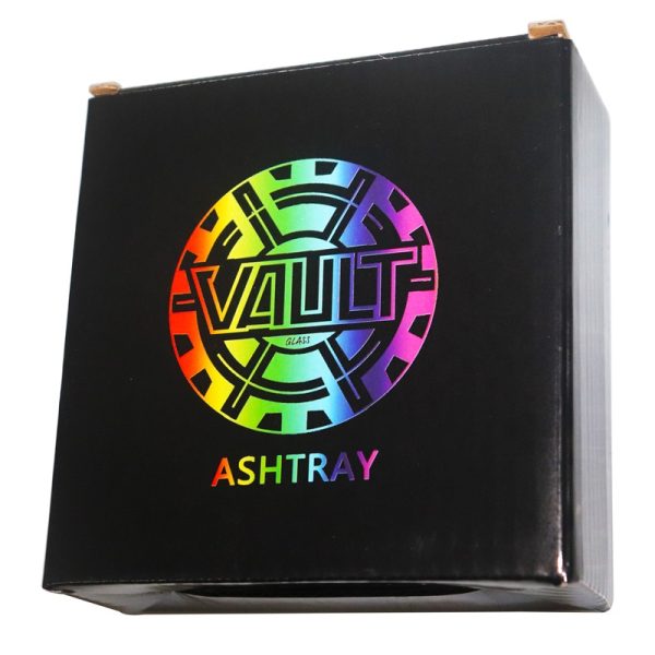 VAULT Multi Color Glass Ashtray - Image 7
