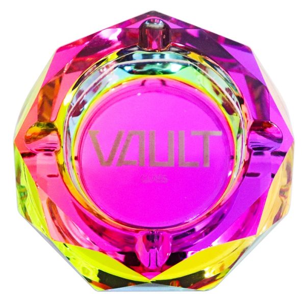 VAULT Multi Color Glass Ashtray - Image 9