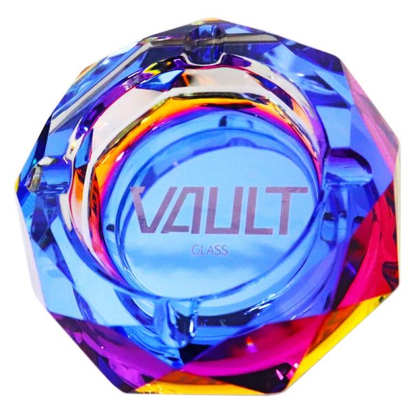 VAULT Multi Color Glass Ashtray - Image 15