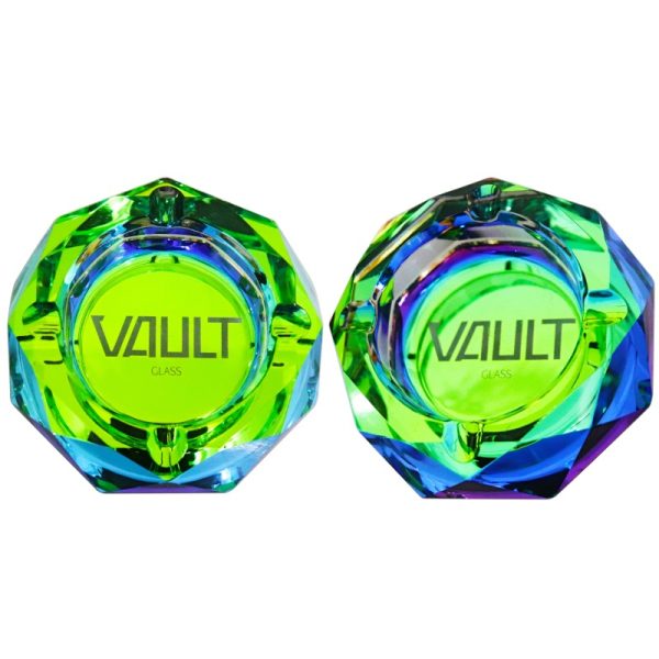 VAULT Multi Color Glass Ashtray - Image 11