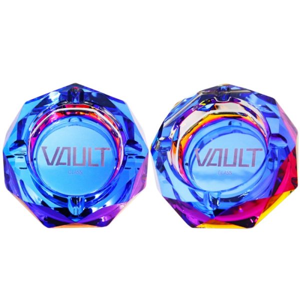 VAULT Multi Color Glass Ashtray - Image 14