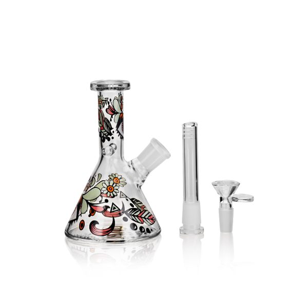VAULT Glass Mini Beaker Water Pipe-VG12 - Image 3