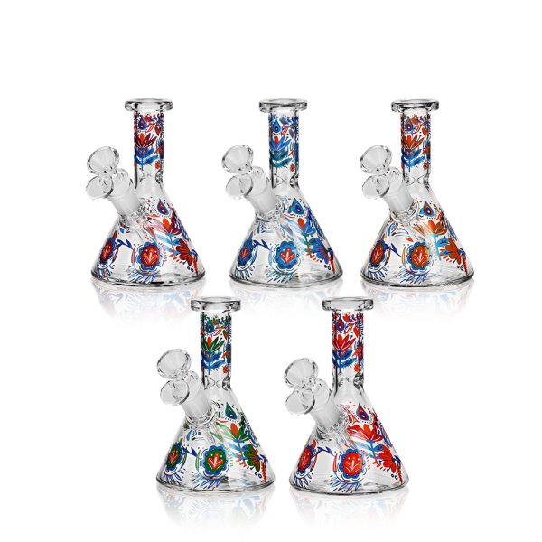 VAULT Glass Mini Beaker Water Pipe-VG13