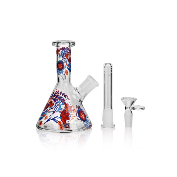 VAULT Glass Mini Beaker Water Pipe-VG13 - Image 9