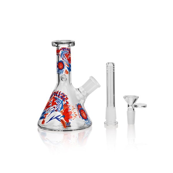 VAULT Glass Mini Beaker Water Pipe-VG13 - Image 6